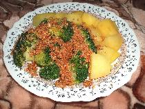 recept Vařená brokolice